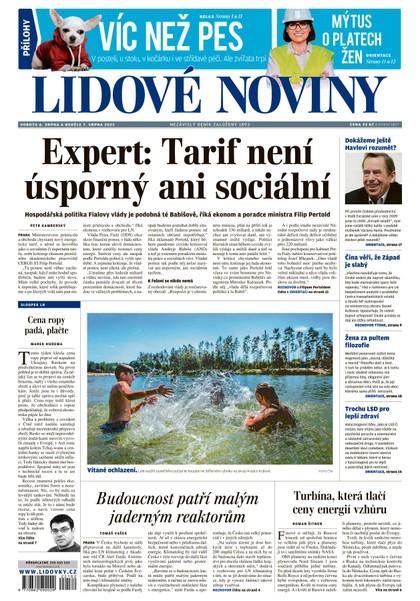 E-magazín LN - 6.8.2022 - MAFRA, a.s.