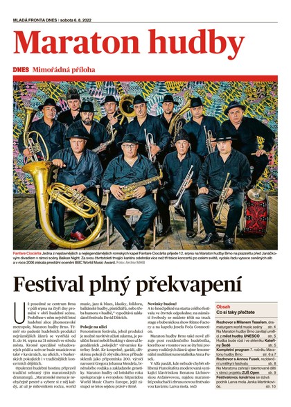 E-magazín MF DNES Vysočina extra - 6.8.2022 - MAFRA, a.s.