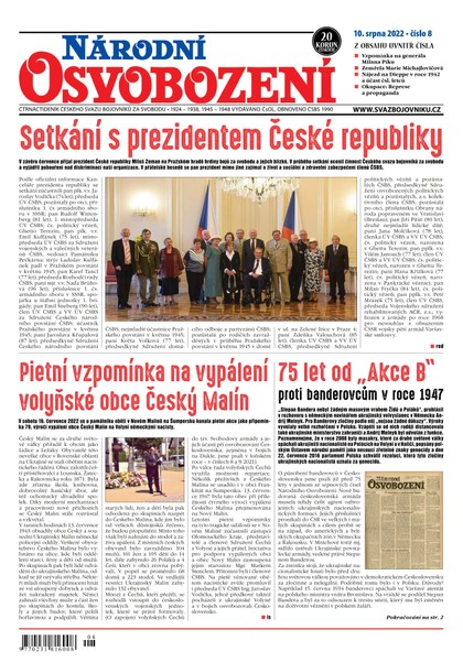 E-magazín Národní Osvobození 8/2022 - Vydavatelství MAC