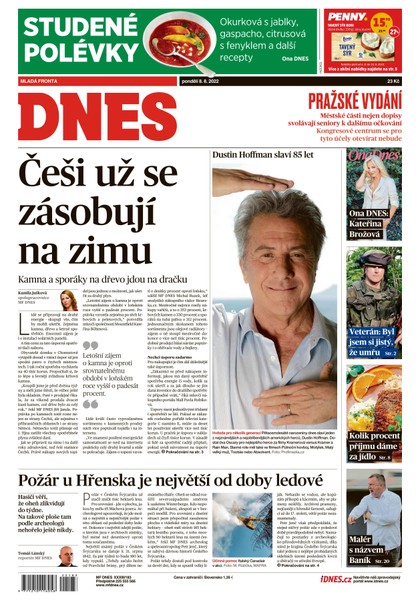 E-magazín MF DNES - 8.8.2022 - MAFRA, a.s.