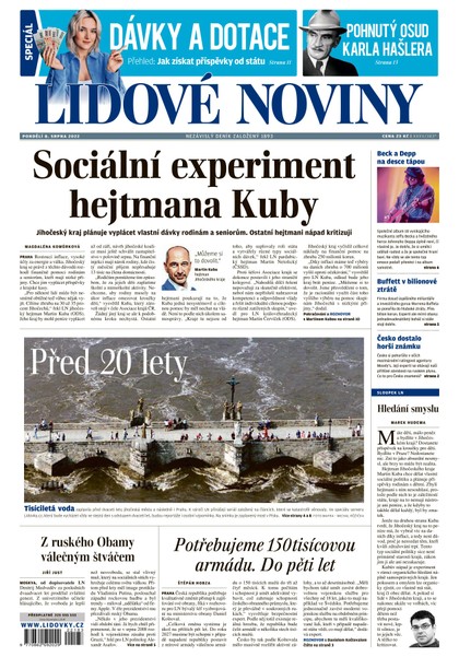 E-magazín LN - 8.8.2022 - MAFRA, a.s.