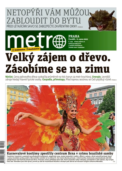 E-magazín METRO - 8.8.2022 - MAFRA, a.s.