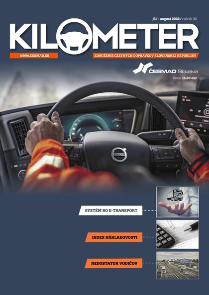 E-magazín Kilometer 072022 - ČESMAD Slovakia