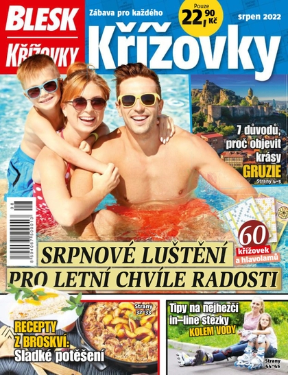 E-magazín BLESK KŘÍŽOVKY - 08/2022 - CZECH NEWS CENTER a. s.