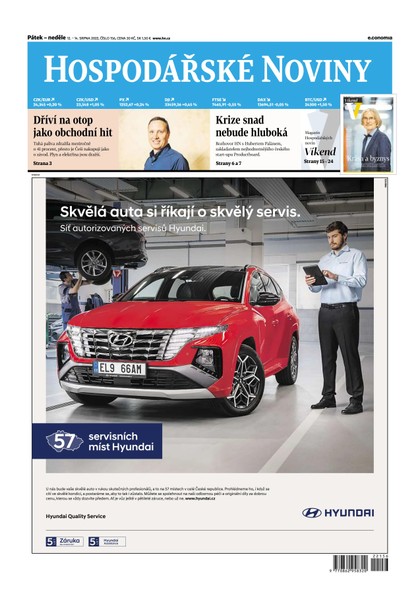 E-magazín HN 156 - 12.08.2022  - Economia, a.s.