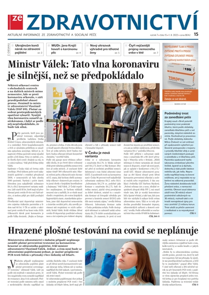 E-magazín Ze Zdravotnictví 15/2022 - A 11 s.r.o.