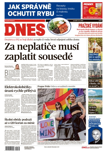 E-magazín MF DNES - 15.8.2022 - MAFRA, a.s.