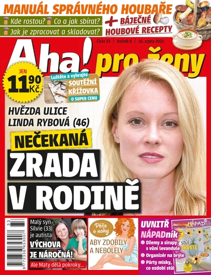 E-magazín Aha! pro ženy - 33/2022 - CZECH NEWS CENTER a. s.