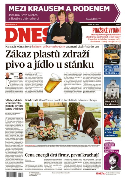 E-magazín MF DNES - 18.8.2022 - MAFRA, a.s.