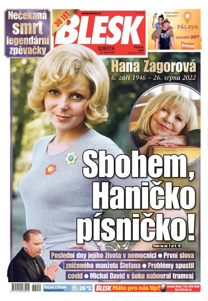 E-magazín BLESK - 27.8.2022 - CZECH NEWS CENTER a. s.