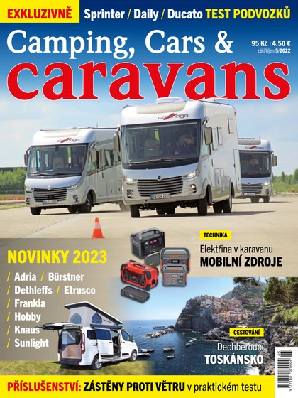 E-magazín Camping, Cars & Caravans 5/2022 - EEZY Publishing