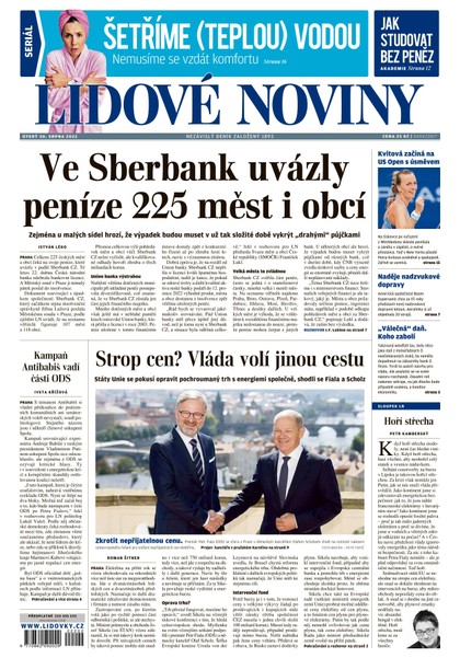 E-magazín LN - 30.8.2022 - MAFRA, a.s.