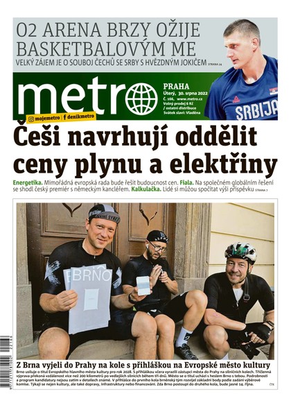 E-magazín METRO - 30.8.2022 - MAFRA, a.s.