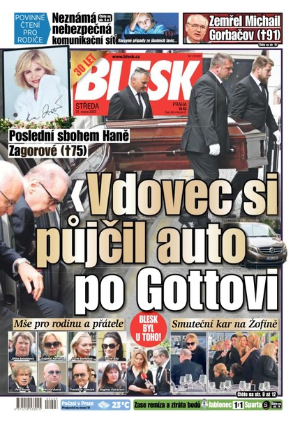 E-magazín BLESK - 31.8.2022 - CZECH NEWS CENTER a. s.