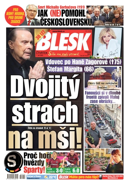 E-magazín BLESK - 1.9.2022 - CZECH NEWS CENTER a. s.