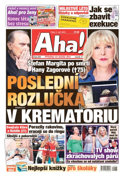 E-magazín Aha! - 2.9.2022 - CZECH NEWS CENTER a. s.