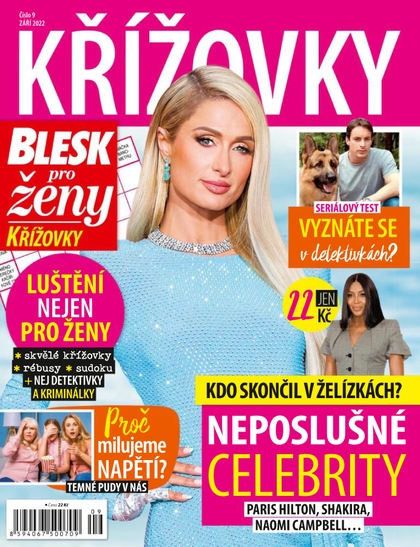 E-magazín BLESK pro ženy Křížovky - 09/2022 - CZECH NEWS CENTER a. s.