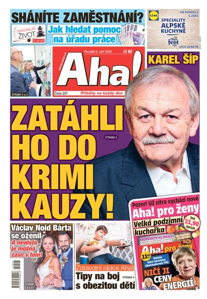 E-magazín Aha! - 5.9.2022 - CZECH NEWS CENTER a. s.