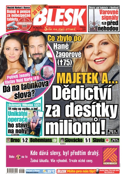 E-magazín BLESK - 5.9.2022 - CZECH NEWS CENTER a. s.