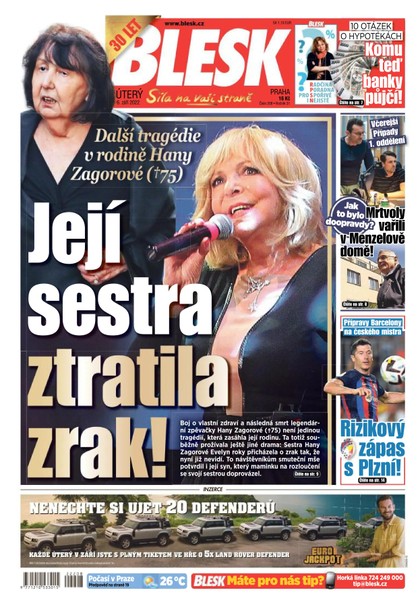 E-magazín BLESK - 6.9.2022 - CZECH NEWS CENTER a. s.