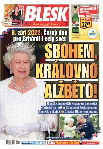 E-magazín BLESK - 9.9.2022 - CZECH NEWS CENTER a. s.