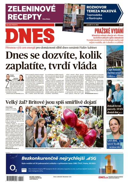 E-magazín MF DNES - 12.9.2022 - MAFRA, a.s.