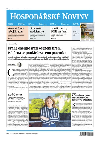 E-magazín HN 178 - 13.9.2022 - Economia, a.s.