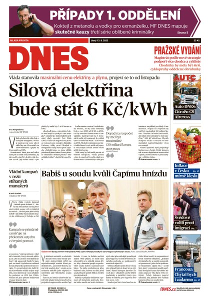 E-magazín MF DNES - 13.9.2022 - MAFRA, a.s.