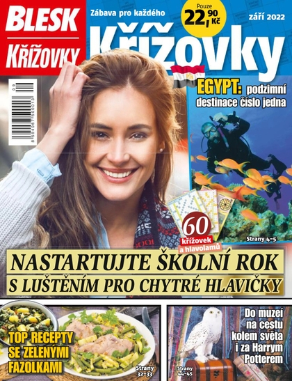 E-magazín BLESK KŘÍŽOVKY - 09/2022 - CZECH NEWS CENTER a. s.