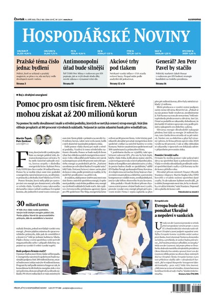 E-magazín HN 180 - 15.9.2022 - Economia, a.s.