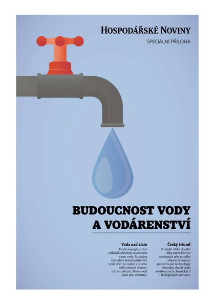 E-magazín HN 188 - 27.09.2022 Budoucnost vody a vodárenství  - Economia, a.s.