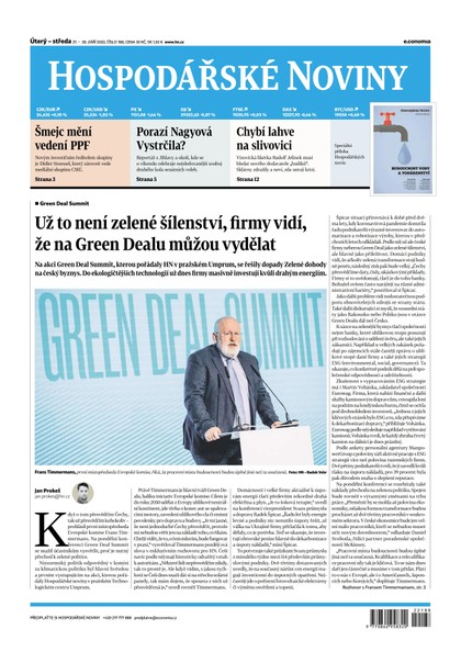 E-magazín HN 188 - 27.09.2022  - Economia, a.s.