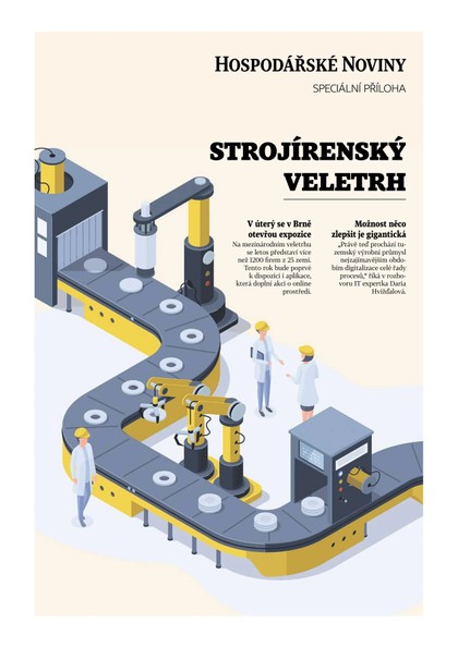 E-magazín HN 189 - 29.9.2022 Strojírenský veletrh - Economia, a.s.