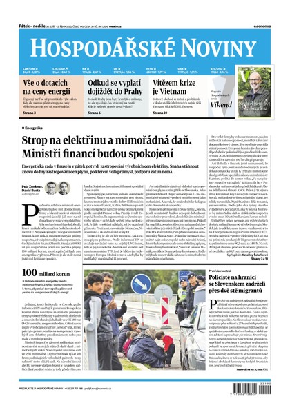 E-magazín HN 190 - 30.9.2022 - Economia, a.s.