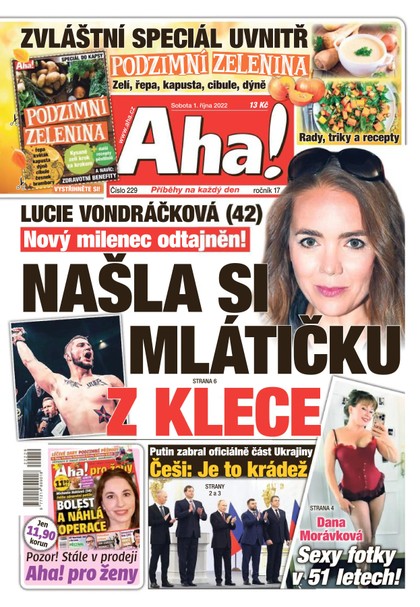 E-magazín Aha! - 1.10.2022 - CZECH NEWS CENTER a. s.