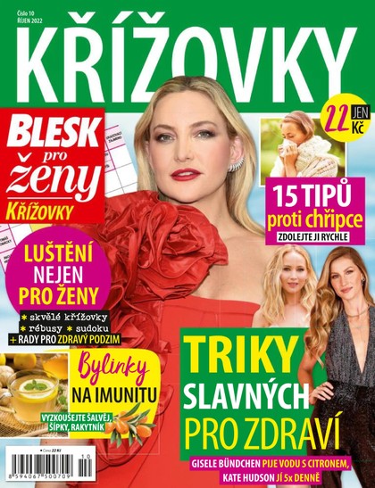 E-magazín BLESK pro ženy Křížovky - 10/2022 - CZECH NEWS CENTER a. s.