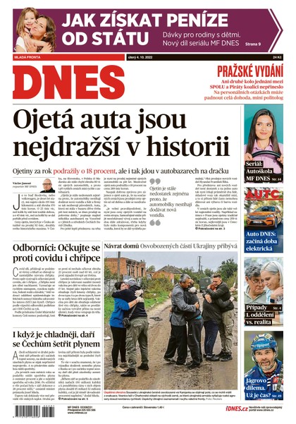 E-magazín MF DNES - 4.10.2022 - MAFRA, a.s.