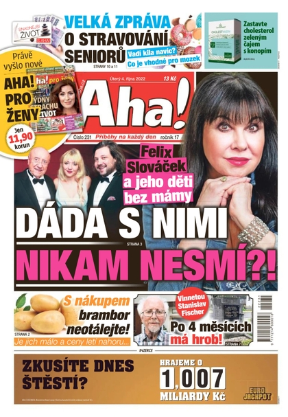 E-magazín Aha! - 4.10.2022 - CZECH NEWS CENTER a. s.