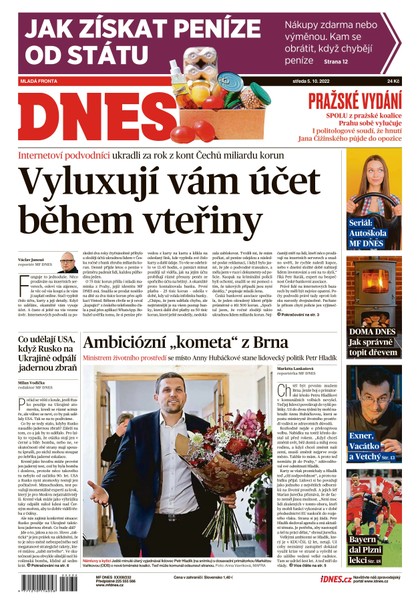 E-magazín MF DNES - 5.10.2022 - MAFRA, a.s.