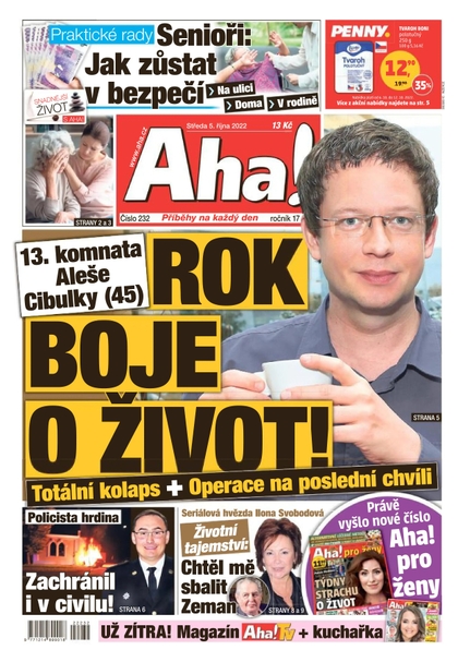 E-magazín Aha! - 5.10.2022 - CZECH NEWS CENTER a. s.