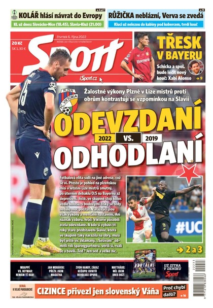 E-magazín Sport - 6.10.2022 - CZECH NEWS CENTER a. s.