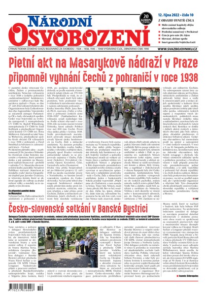E-magazín Národní Osvobození 10/2022 - Vydavatelství MAC