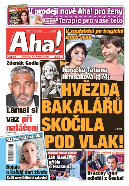 E-magazín Aha! - 7.10.2022 - CZECH NEWS CENTER a. s.