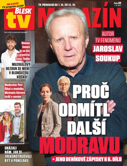 E-magazín Příloha BLESK s TV magazínem - 7.10.2022 - CZECH NEWS CENTER a. s.
