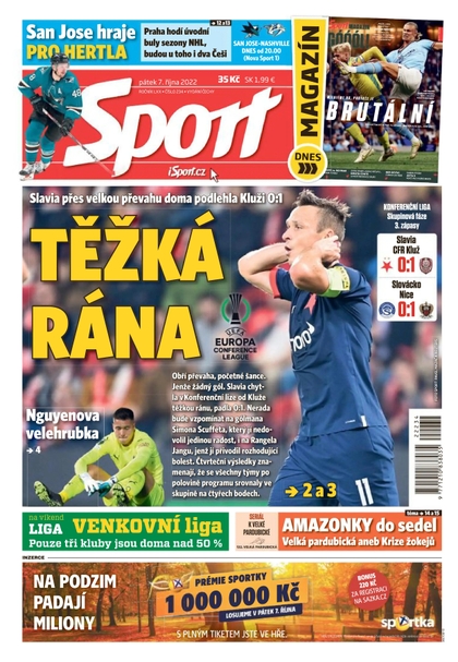 E-magazín Sport - 7.10.2022 - CZECH NEWS CENTER a. s.