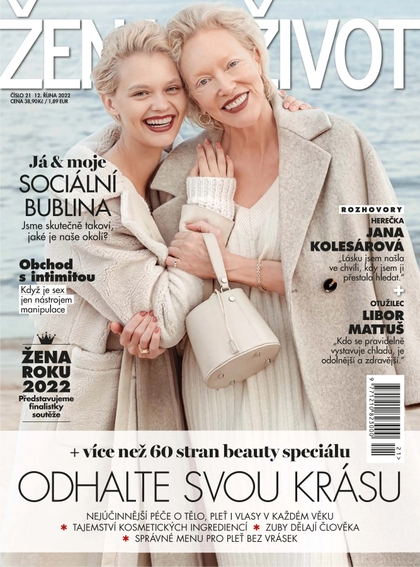 E-magazín Žena a Život - 21/2022 - MAFRA, a.s.