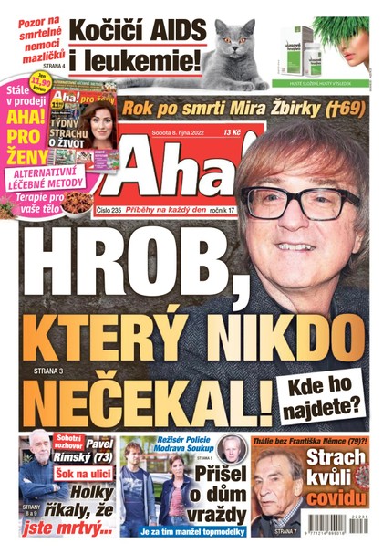 E-magazín Aha! - 8.10.2022 - CZECH NEWS CENTER a. s.