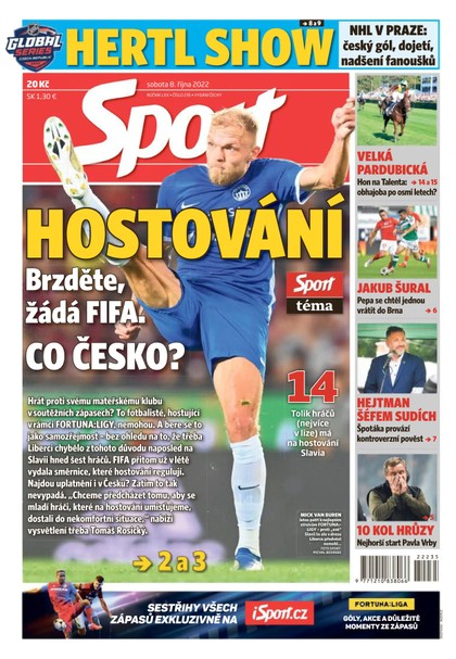E-magazín Sport - 8.10.2022 - CZECH NEWS CENTER a. s.