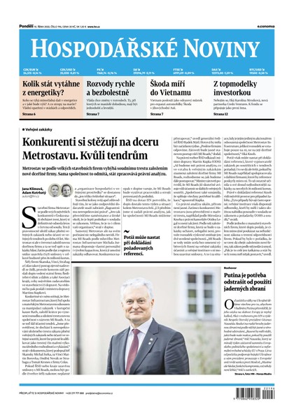 E-magazín HN 196 - 10.10.2022 - Economia, a.s.