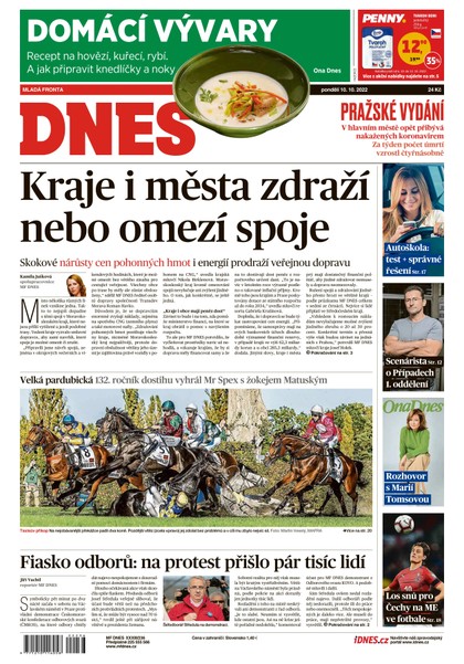 E-magazín MF DNES - 10.10.2022 - MAFRA, a.s.